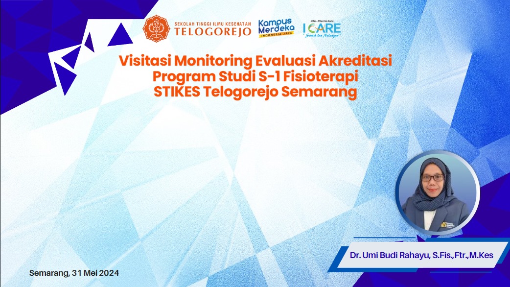 Visitasi Online Monitoring Evaluasi Pasca Akreditasi Program Studi S1 Fisioterapi